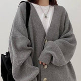 Donna - Cardigan oversize - Button-Down