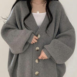 Donna - Cardigan oversize - Button-Down