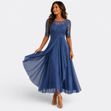 Maria – Abito in Pizzo e Chiffon