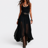 Odetta – Abito Maxy in Tulle e Cintura