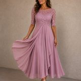Maria – Abito in Pizzo e Chiffon