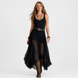 Odetta – Abito Maxy in Tulle e Cintura