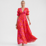 Aino | Abito maxi colorato