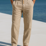 Varel | Pantaloni estivi leggeri in lino