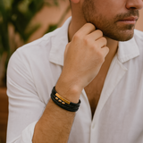 Bracciale Slim Fit da Uomo – Accessorio Casual con Chiusura Regolabile