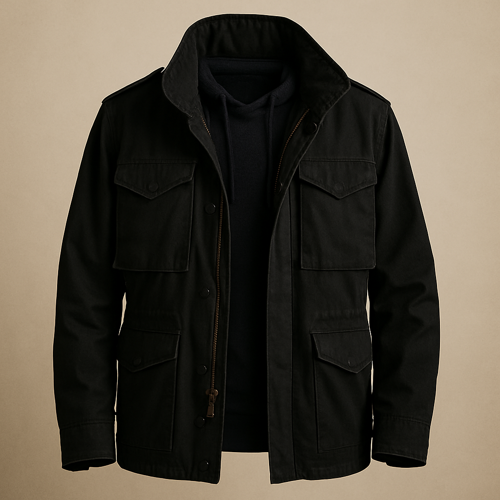 Flavia™ | Giacca militare in cotone tecnico