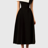 Abito Midi A-Line da Donna – Con Una Spalla, Adatto per Occasioni Festive