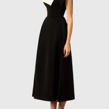 Abito Midi A-Line da Donna – Con Una Spalla, Adatto per Occasioni Festive