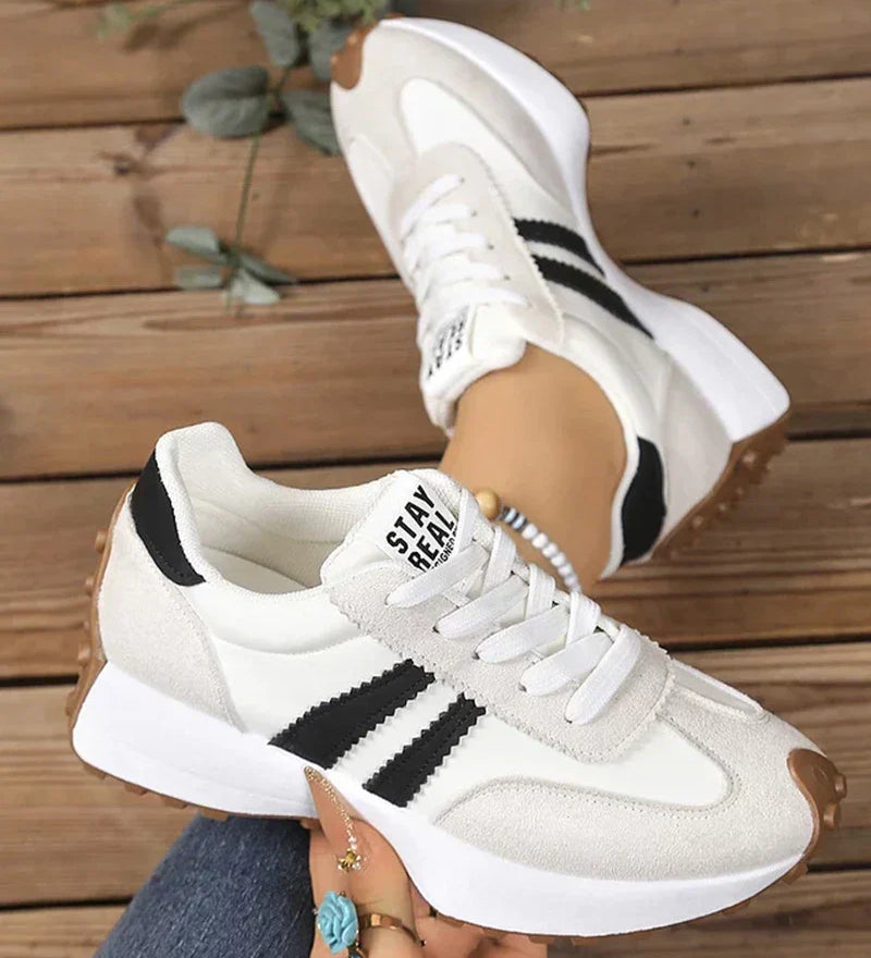 Giuliana™ | Sneaker con fasce contrastanti e suola ammortizzata