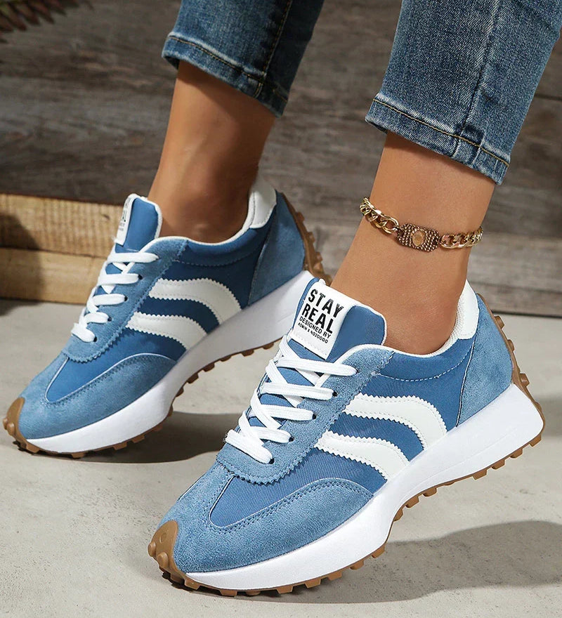 Giuliana™ | Sneaker con fasce contrastanti e suola ammortizzata