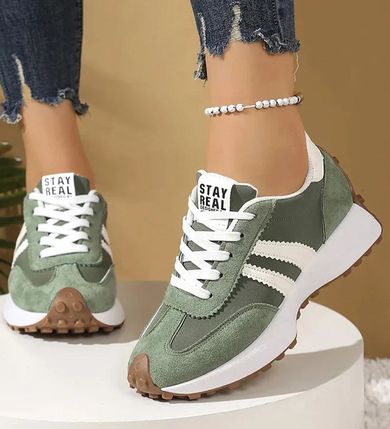 Giuliana™ | Sneaker con fasce contrastanti e suola ammortizzata