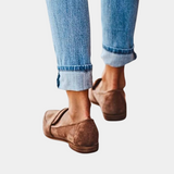 Mocassini Casual da Donna – Comodi Slip-On con Tacco Basso per Uso Quotidiano