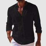 Varel | Camicia elegante in lino dallo stile costiero