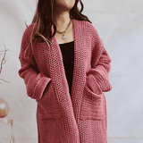 Donna - Cardigan a maglia grossa
