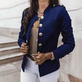 Donna - Giacca con bottoni - Stile casual