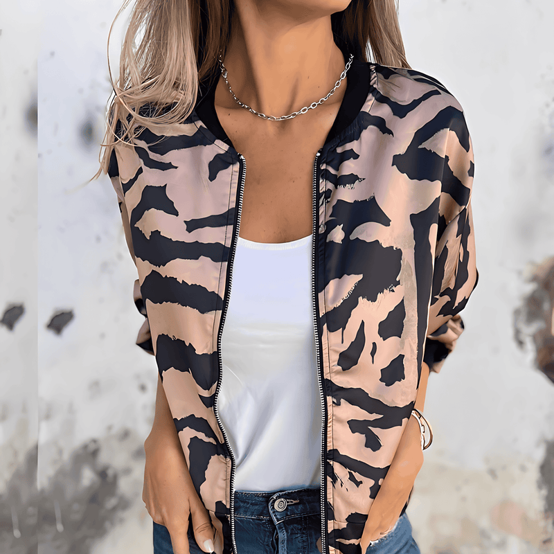 Donna - Giacca con zip morbida - Design di tendenza