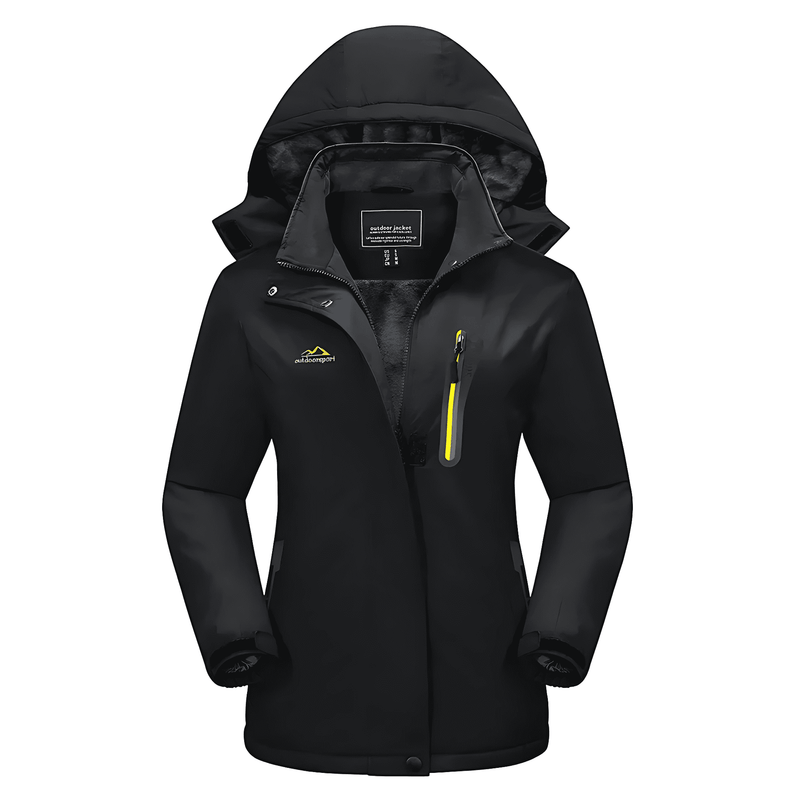 Donna - Giacca da sci da neve - Stile con cappuccio