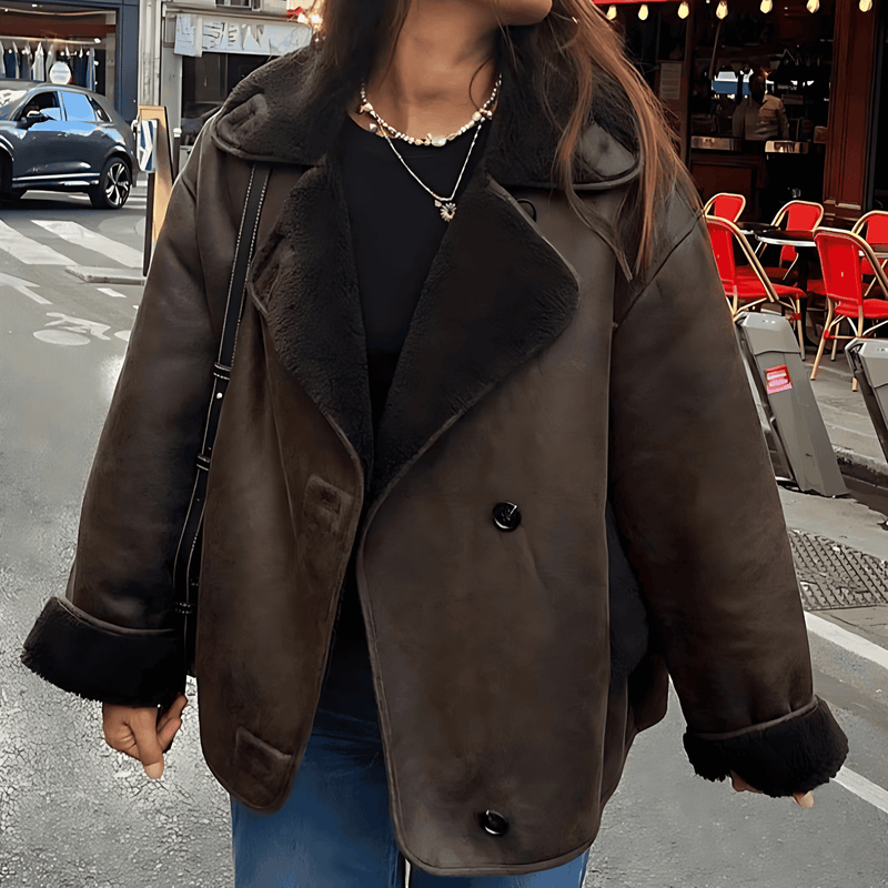 Donna - Giacca in pile - Comfort caldo e accogliente