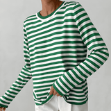 Donna - Maglia a righe - Stile girocollo
