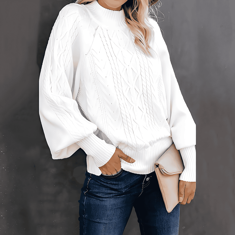 Donna - Maglia dolcevita dal taglio ampio