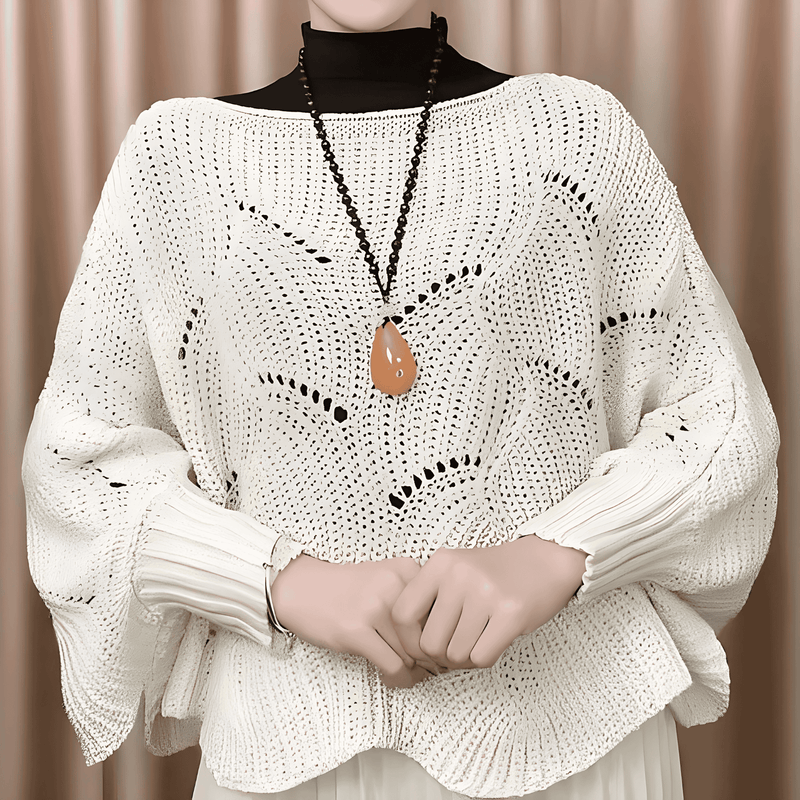 Donna - Maglia termica - Accogliente design a maniche larghe