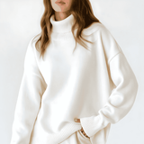 Donna - Maglione con scollo a rotolo - Vestibilità oversize