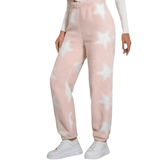 Donna - Pantaloni in pile con stampa accogliente