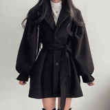Donna - Trench - Maniche a palloncino con cintura