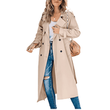 Donna - Trench - Stile lungo con cintura