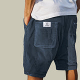 Varel | Pantaloncini in velluto con vita elasticizzata