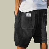 Varel | Pantaloncini in velluto con vita elasticizzata