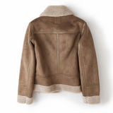 Donna - Giacca biker - Zip asimmetrica e collo foderato