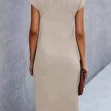 Abito Midi A-line da Donna – Adatto per Diverse Occasions, Casual e Lavoro
