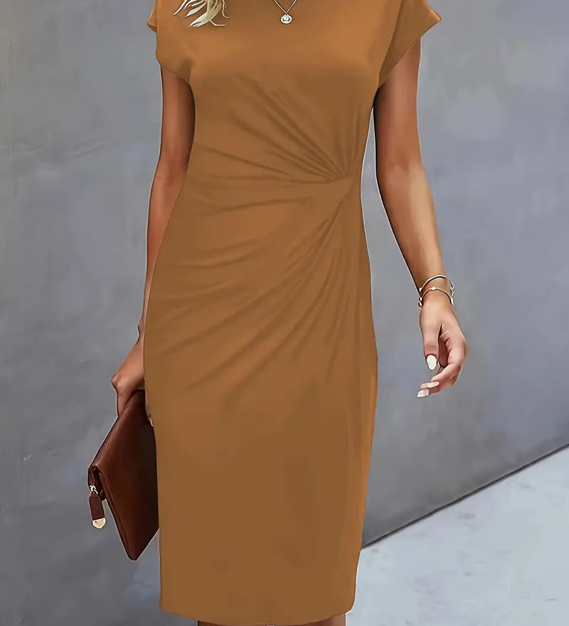 Abito Midi A-line da Donna – Adatto per Diverse Occasions, Casual e Lavoro