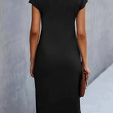 Abito Midi A-line da Donna – Adatto per Diverse Occasions, Casual e Lavoro