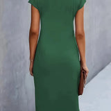 Abito Midi A-line da Donna – Adatto per Diverse Occasions, Casual e Lavoro