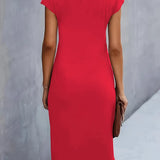 Abito Midi A-line da Donna – Adatto per Diverse Occasions, Casual e Lavoro