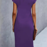 Abito Midi A-line da Donna – Adatto per Diverse Occasions, Casual e Lavoro