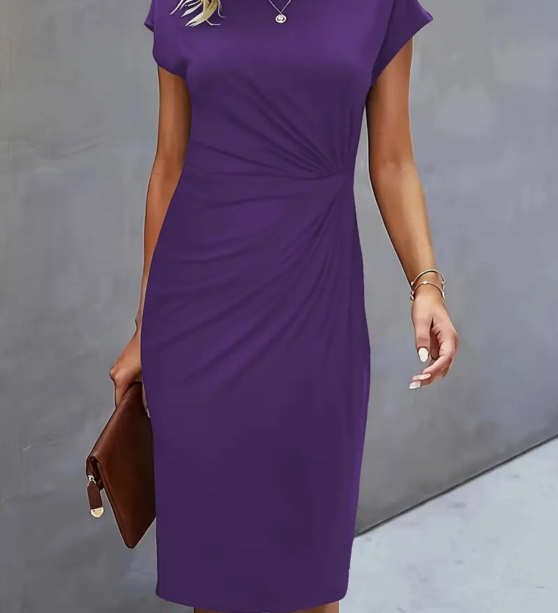 Abito Midi A-line da Donna – Adatto per Diverse Occasions, Casual e Lavoro