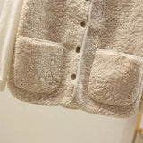 Gilet Donna – Cotone Caldo, Gilet Casual con Bottoni e Tasche per Autunno e Inverno
