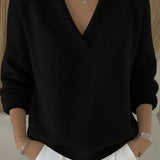 Federica™ | Maglione morbido con scollo a V