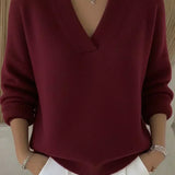 Federica™ | Maglione morbido con scollo a V
