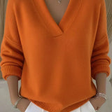 Federica™ | Maglione morbido con scollo a V