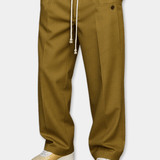Pantaloni Slim Fit da Uomo – Adatti per Lavoro e Tempo Libero, Con Cerniera e Vita Elastico