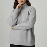 Donna - Dolcevita lavorato a maglia effetto cashmere
