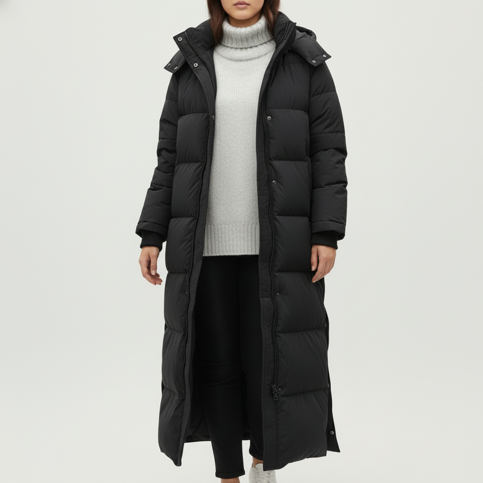 Donna - Cappotto lungo Sierra - con cappuccio