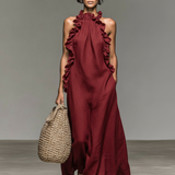 Kaisa™ | Abito Maxy con Tasche
