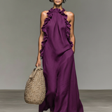 Kaisa™ | Abito Maxy con Tasche