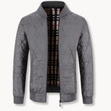 Giacca da Uomo Trapuntata – Con Zip, Adatta per Autunno e Inverno