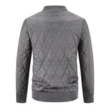 Giacca da Uomo Trapuntata – Con Zip, Adatta per Autunno e Inverno